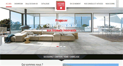 Desktop Screenshot of homecarrelage.fr